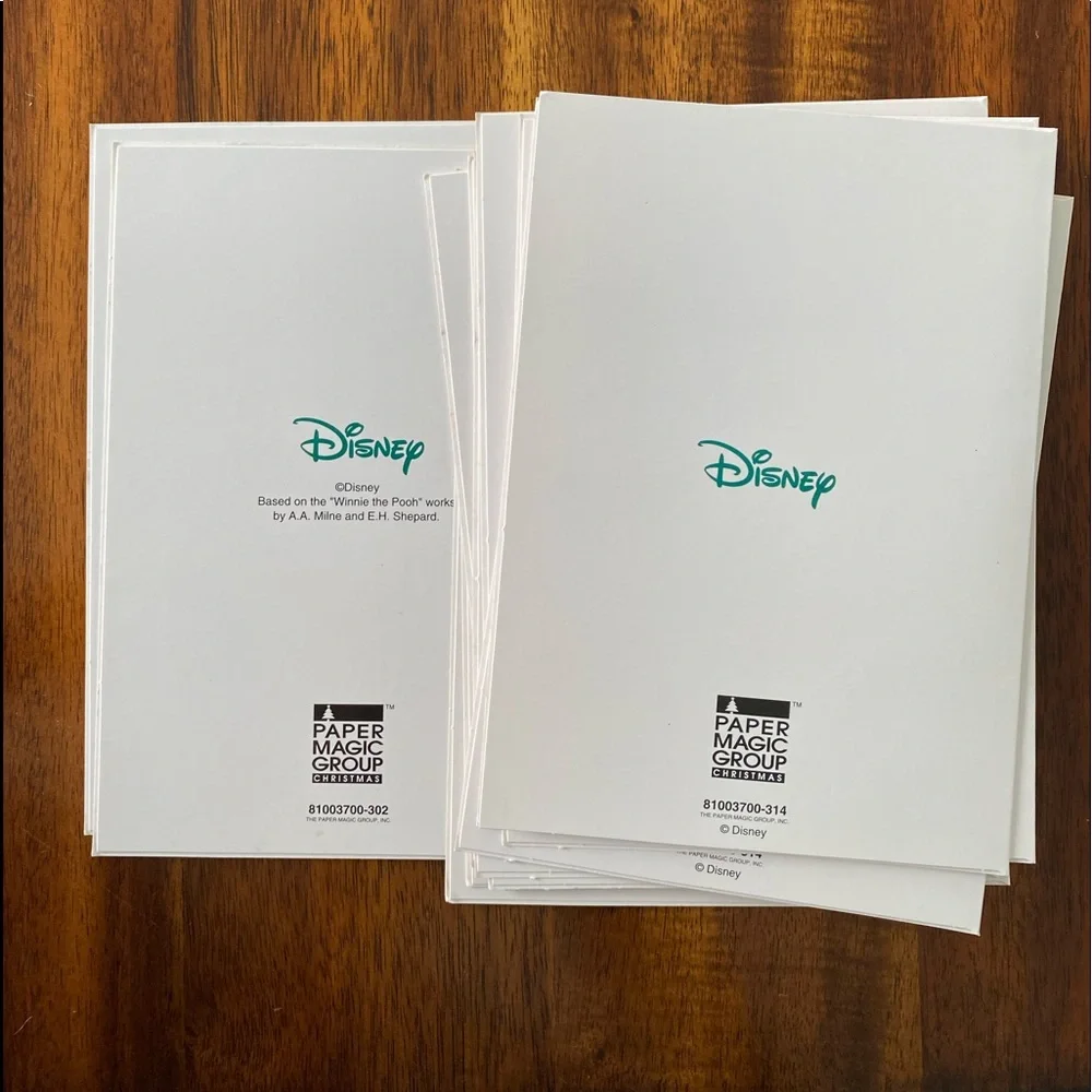 💎NEW💎 Disney Cards Lot Holiday Christmas Cards Lot of 11